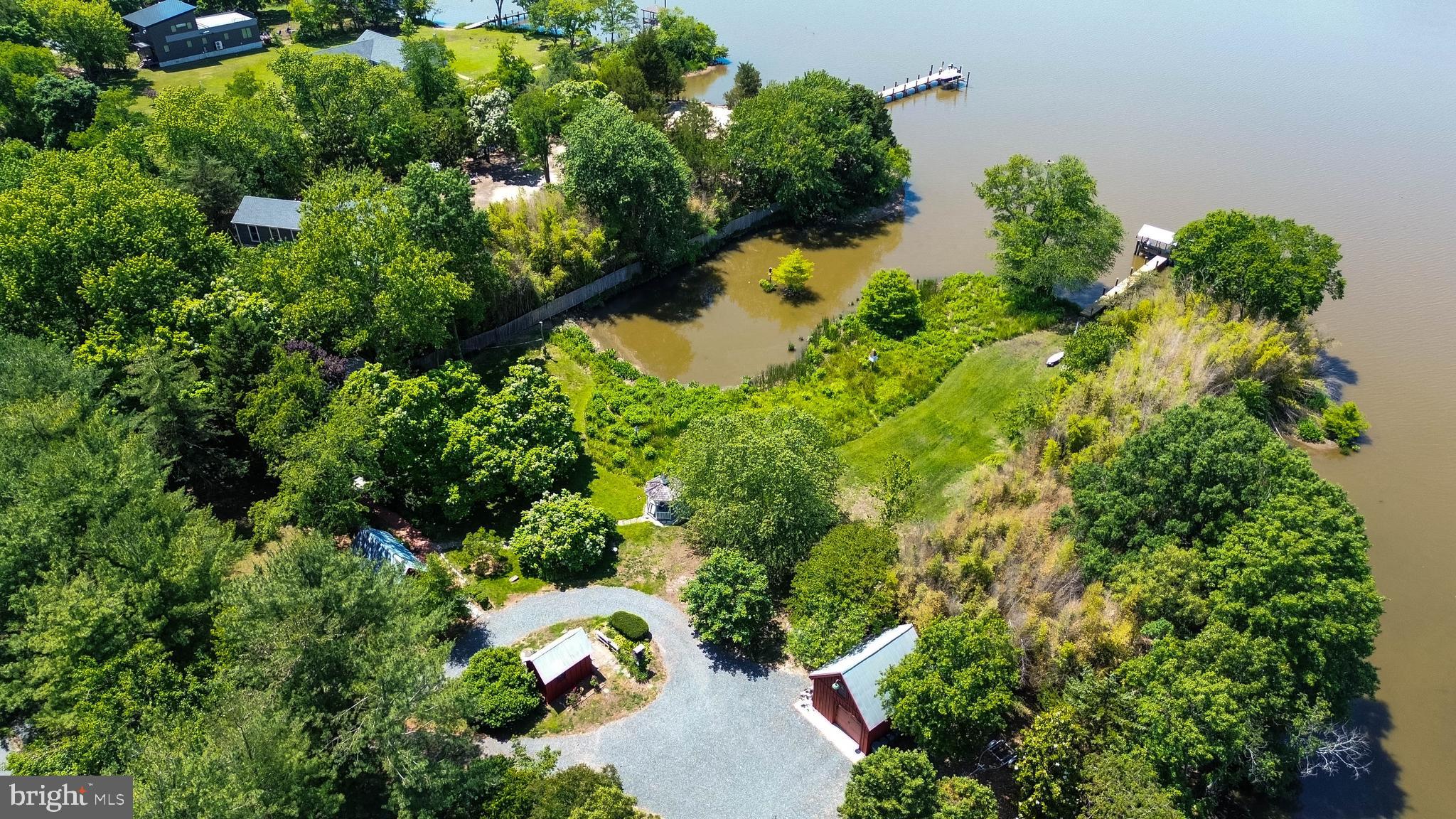 114 Front Street Crumpton, MD 21628 - Photo 39 of 66 Property from Above