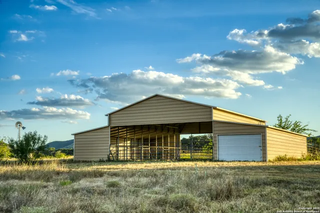 a view of a yard in a back yard