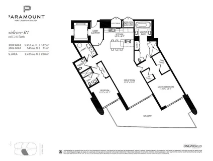$2,200,000 | 701 North Fort Lauderdale Beach Boulevard, Unit 1103, Fort Lauderdale, FL 33304