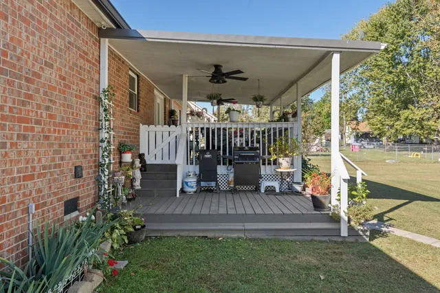 a view of deck with patio