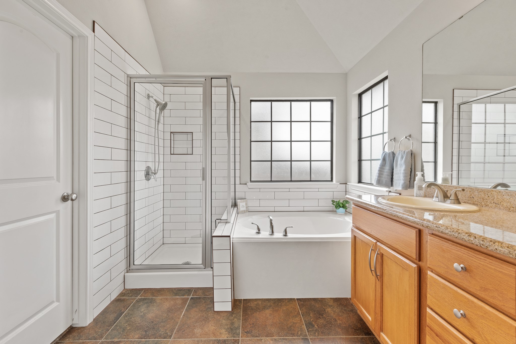 2041 Mountain Wind Loop Bryan, TX 77807 - Photo 10 of 17 Separate shower and tub; one sink vanity