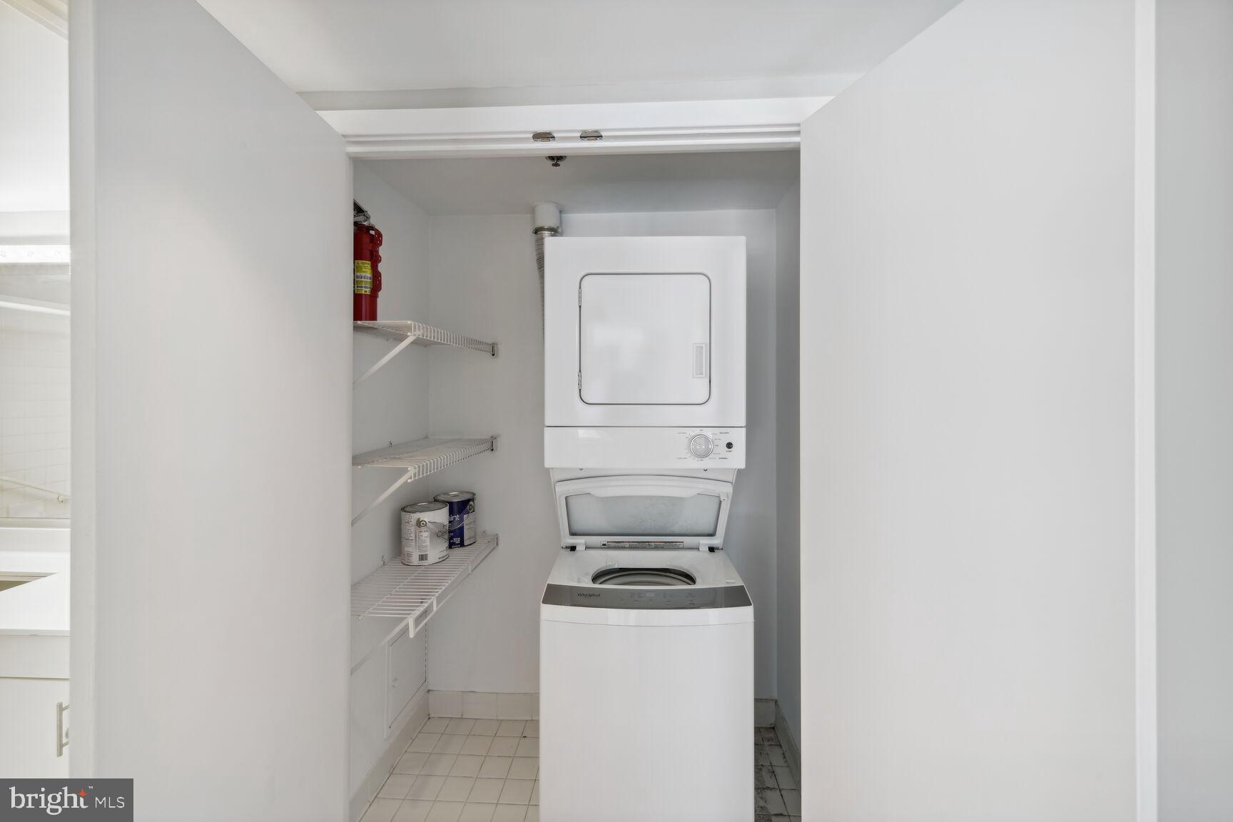 1275 25th Street Northwest, Unit 607 Washington, DC 20037 - Photo 13 of 21 Laundry