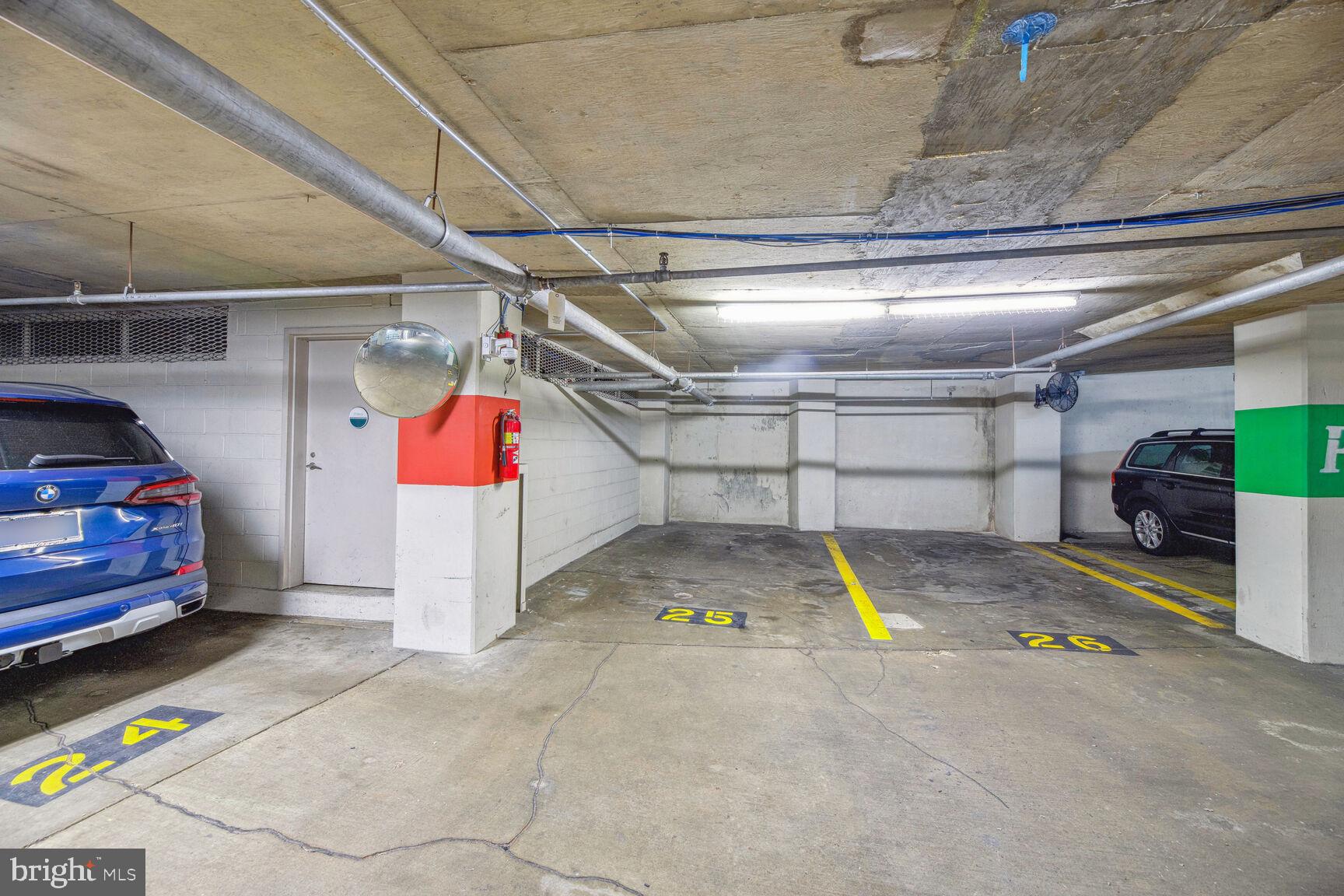 1275 25th Street Northwest, Unit 607 Washington, DC 20037 - Photo 18 of 21 Garage Parking Space