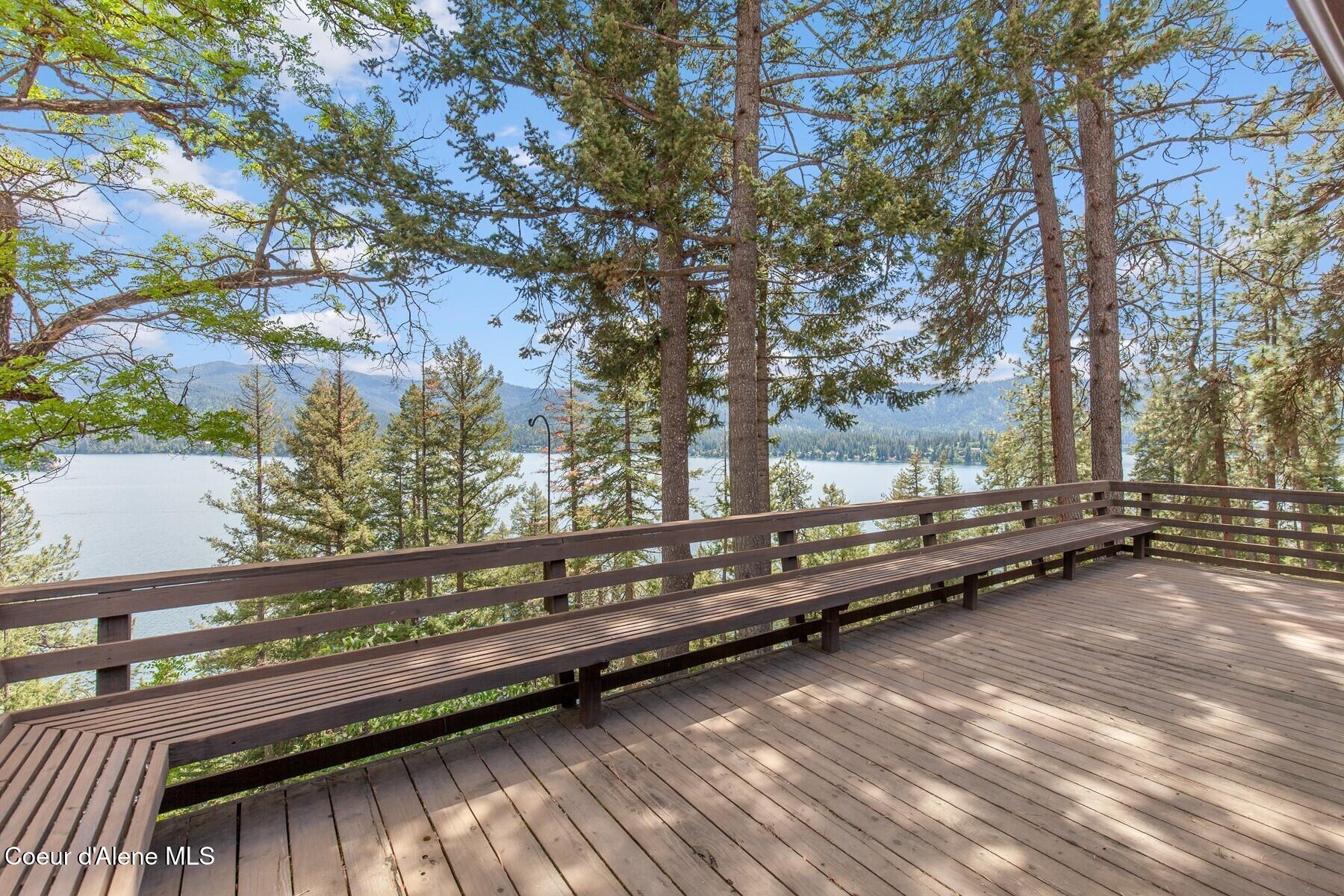 5977 East McMahon Road Hayden, ID 83835 - Photo 26 of 39 Deck with Lake Views