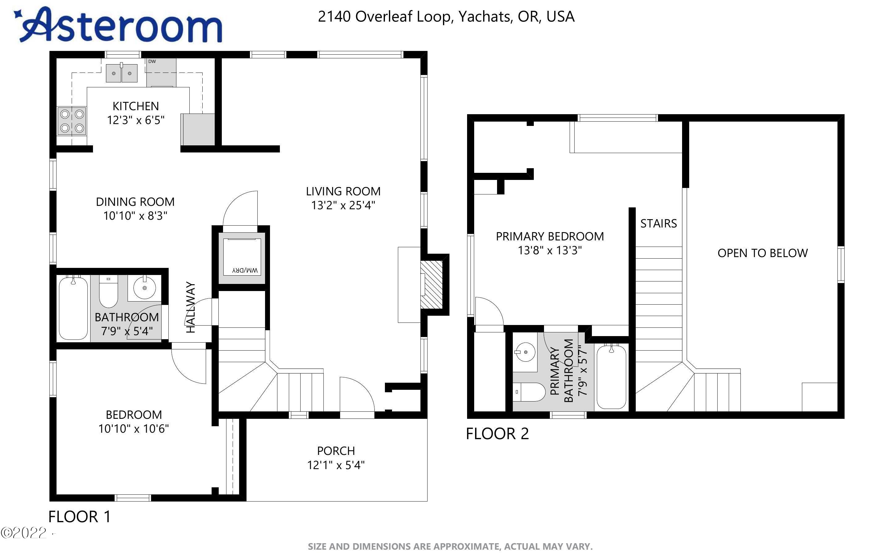 2140 Overleaf Loop Yachats, OR 97498 - Photo 29 of 29 Floor Plan_2140 Overleaf Loop