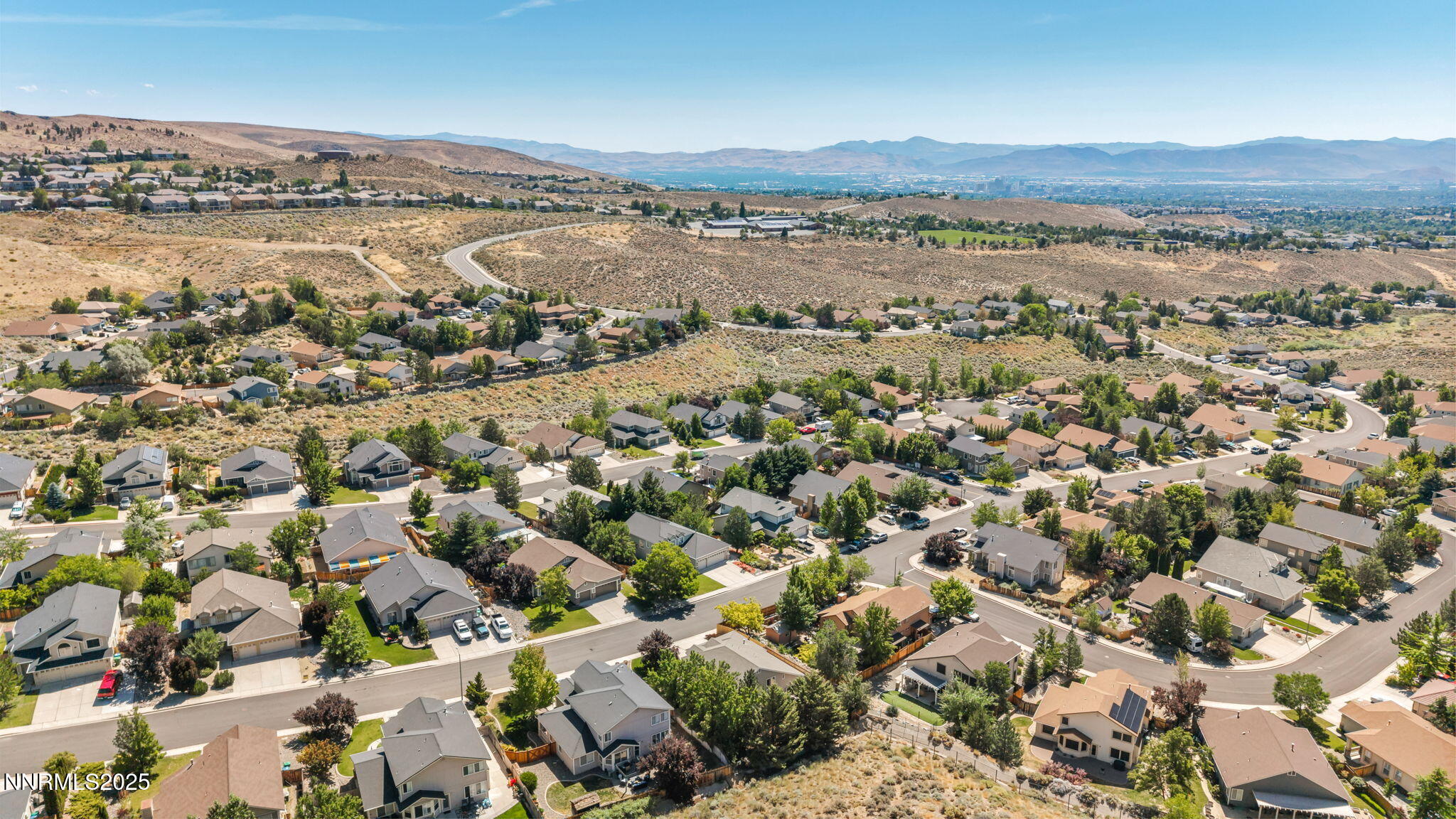 2971 Fox Trail Drive Reno, NV 89523 - Photo 44 of 45 an aerial view of a city