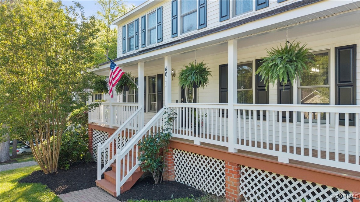 4611 Rockfield Road North Chesterfield, VA 23237 - Photo 3 of 40 Inviting Country front porch