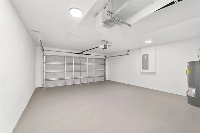 en empty room with windows