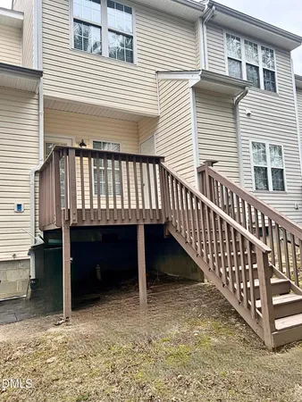 a view of a house with a balcony
