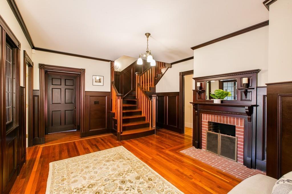 106 Koning Farm Road Carlisle, MA 01741 - Photo 2 of 39 a bedroom with a bed and a fireplace