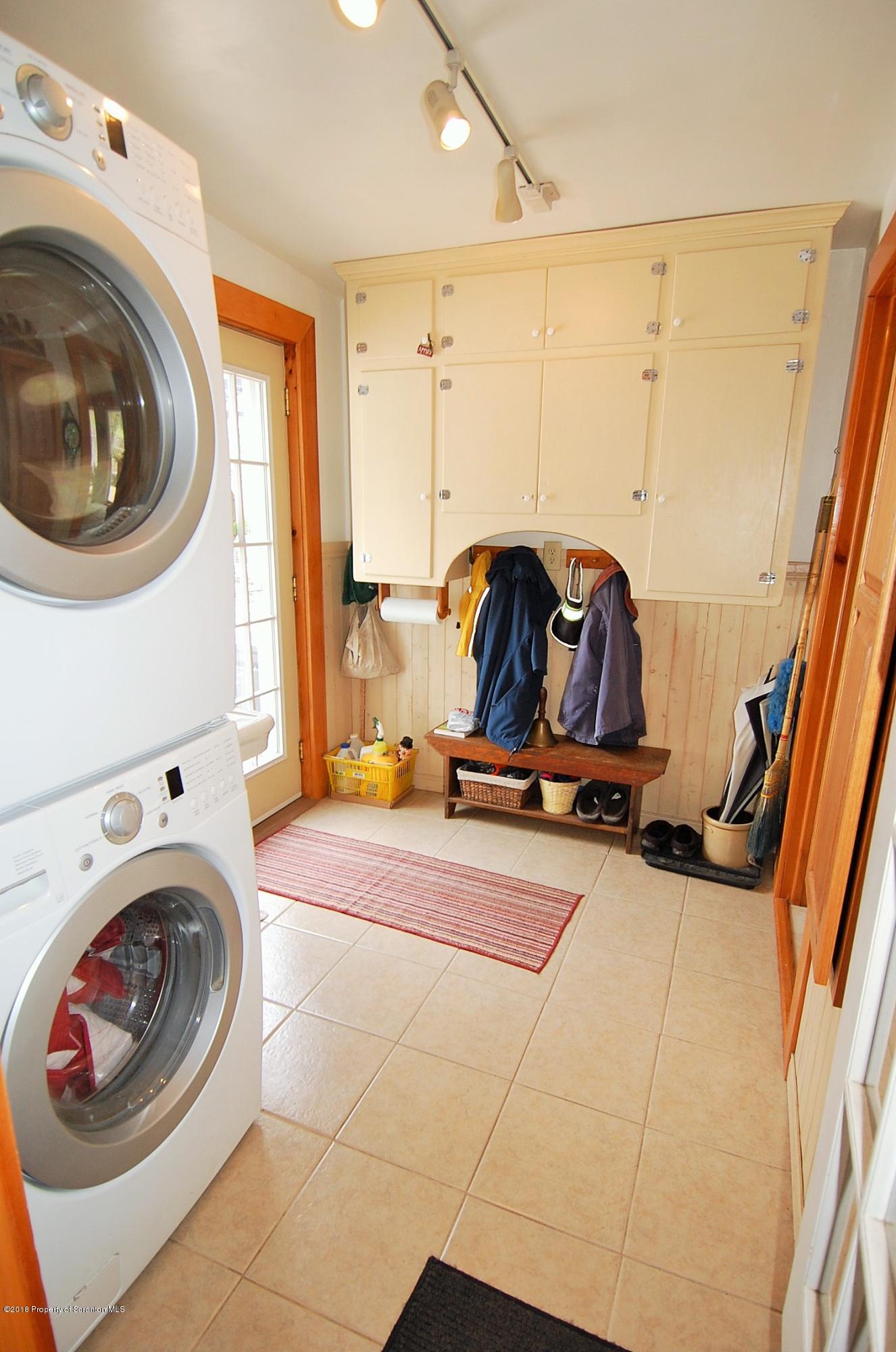 4126 State Rte 2012 Forest City, PA 18421 - Photo 26 of 66 a view of a storage & utility room with washer and dryer
