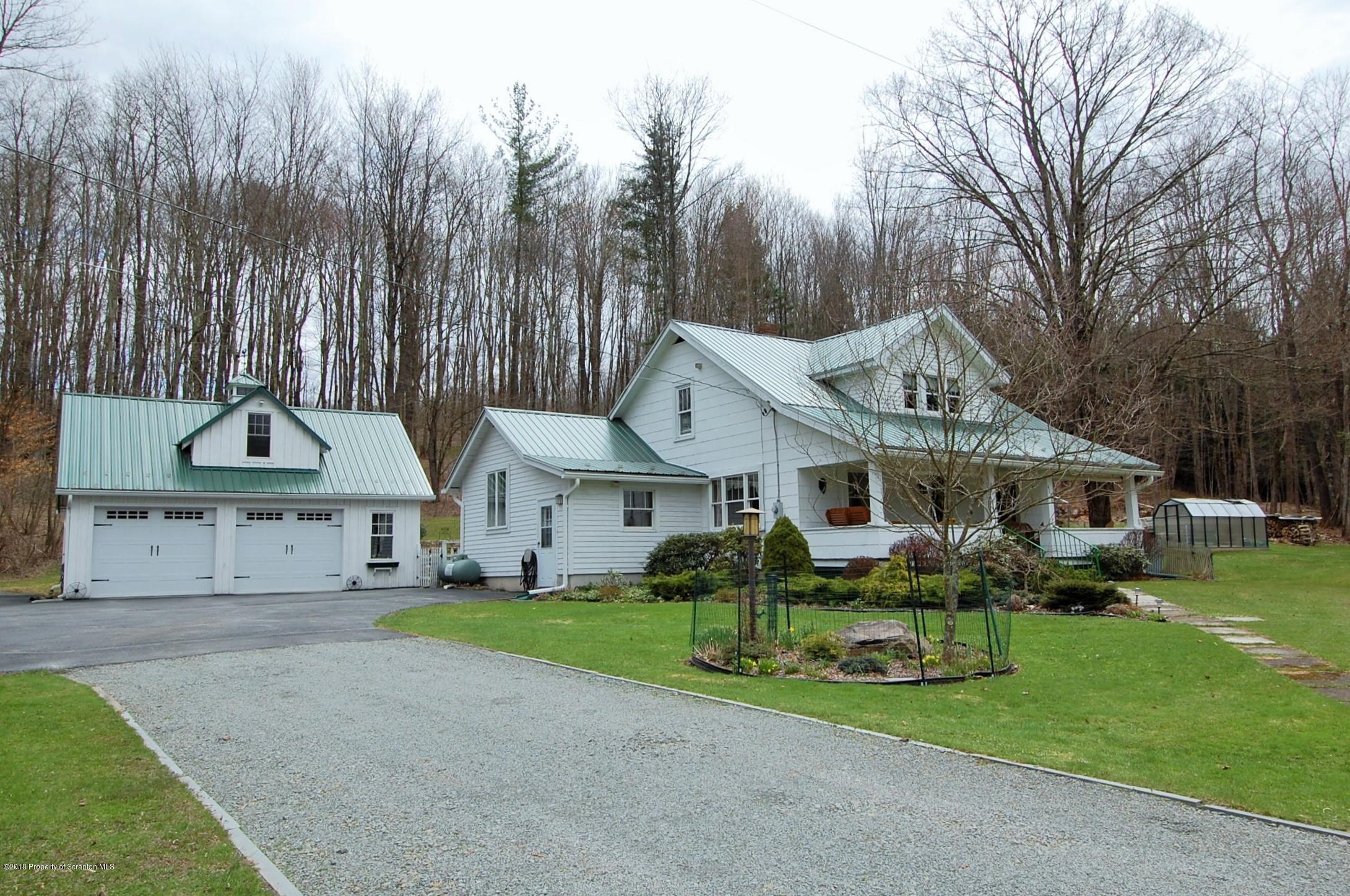 4126 State Rte 2012 Forest City, PA 18421 - Photo 56 of 66 a front view of house with yard and green space