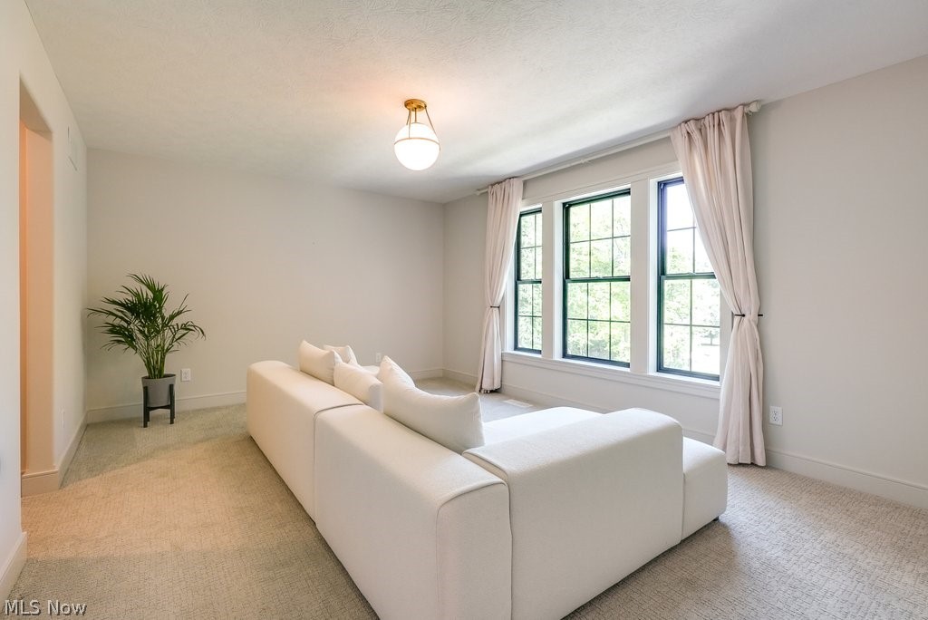 3040 Lander Road Pepper Pike, OH 44124 - Photo 20 of 38 Living room with carpet floors