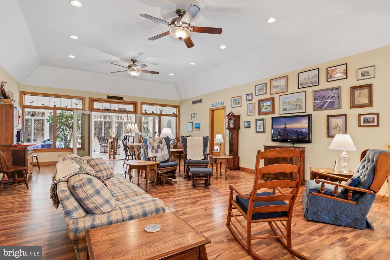 5167 Skinners Neck Road Rock Hall, MD 21661 - Photo 20 of 41 Great Room view from Kitchen