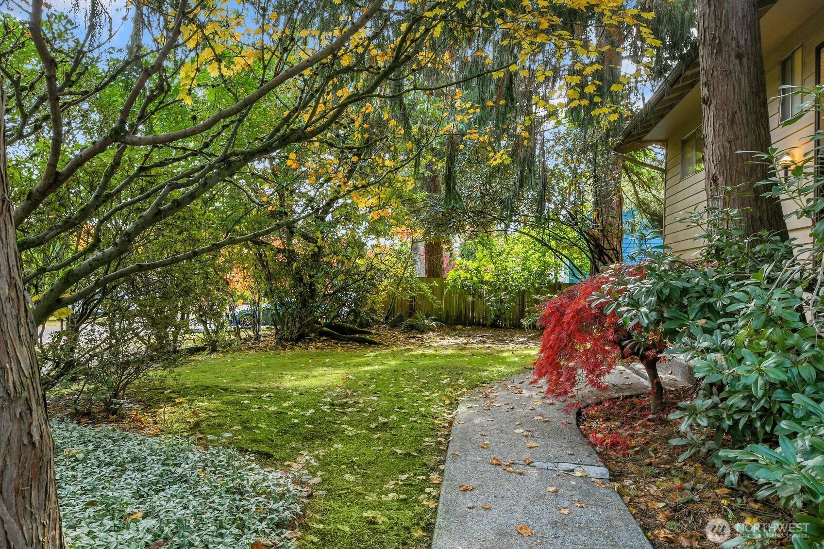 19414 1st Avenue Southeast Bothell, WA 98012 - Photo 2 of 27 a backyard of a house with lots of green space