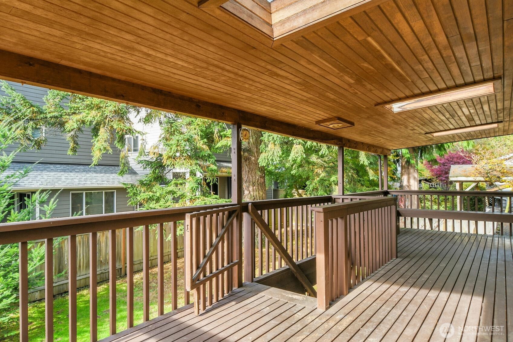 19414 1st Avenue Southeast Bothell, WA 98012 - Photo 10 of 27 a view of a balcony with wooden floor