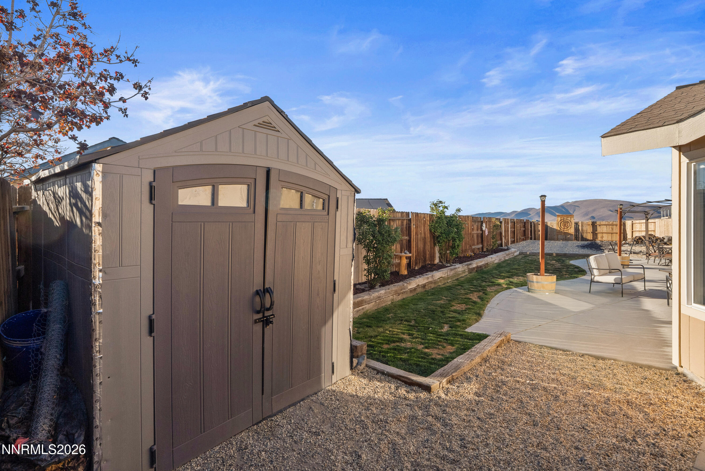 552 Spur Court Fernley, NV 89408 - Photo 44 of 46 a view of a house with backyard