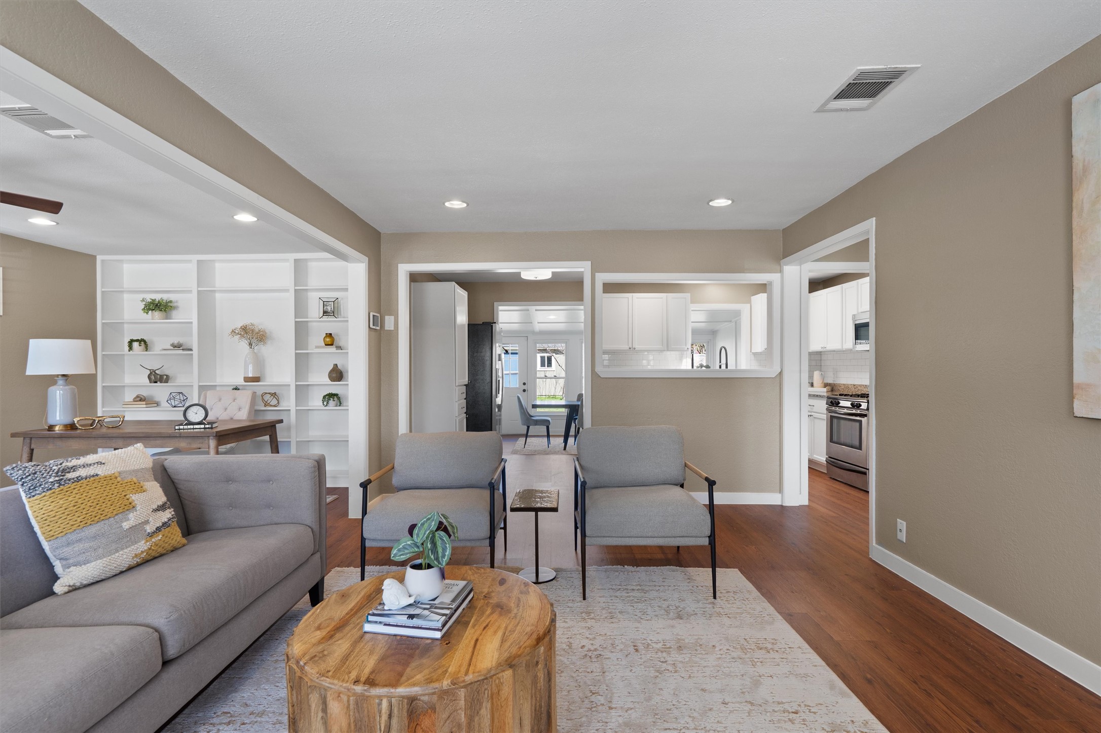 1904 Morrow Street Austin, TX 78757 - Photo 7 of 28 The layout flows comfortably to the kitchen, making it easy to stay connected without feeling crowded.