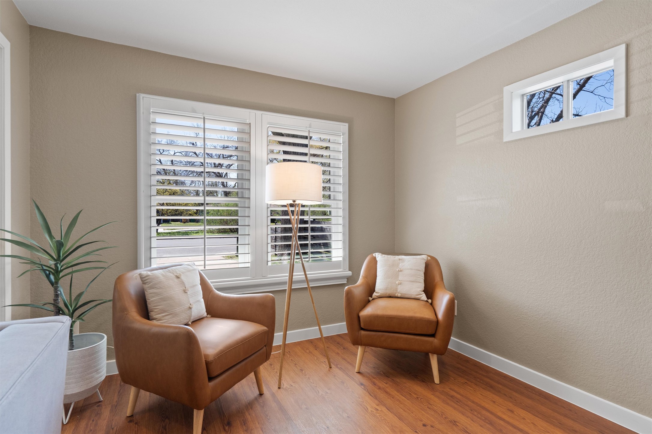 1904 Morrow Street Austin, TX 78757 - Photo 9 of 28 This sunny corner is a great spot for a pair of chairs for a reading nook.