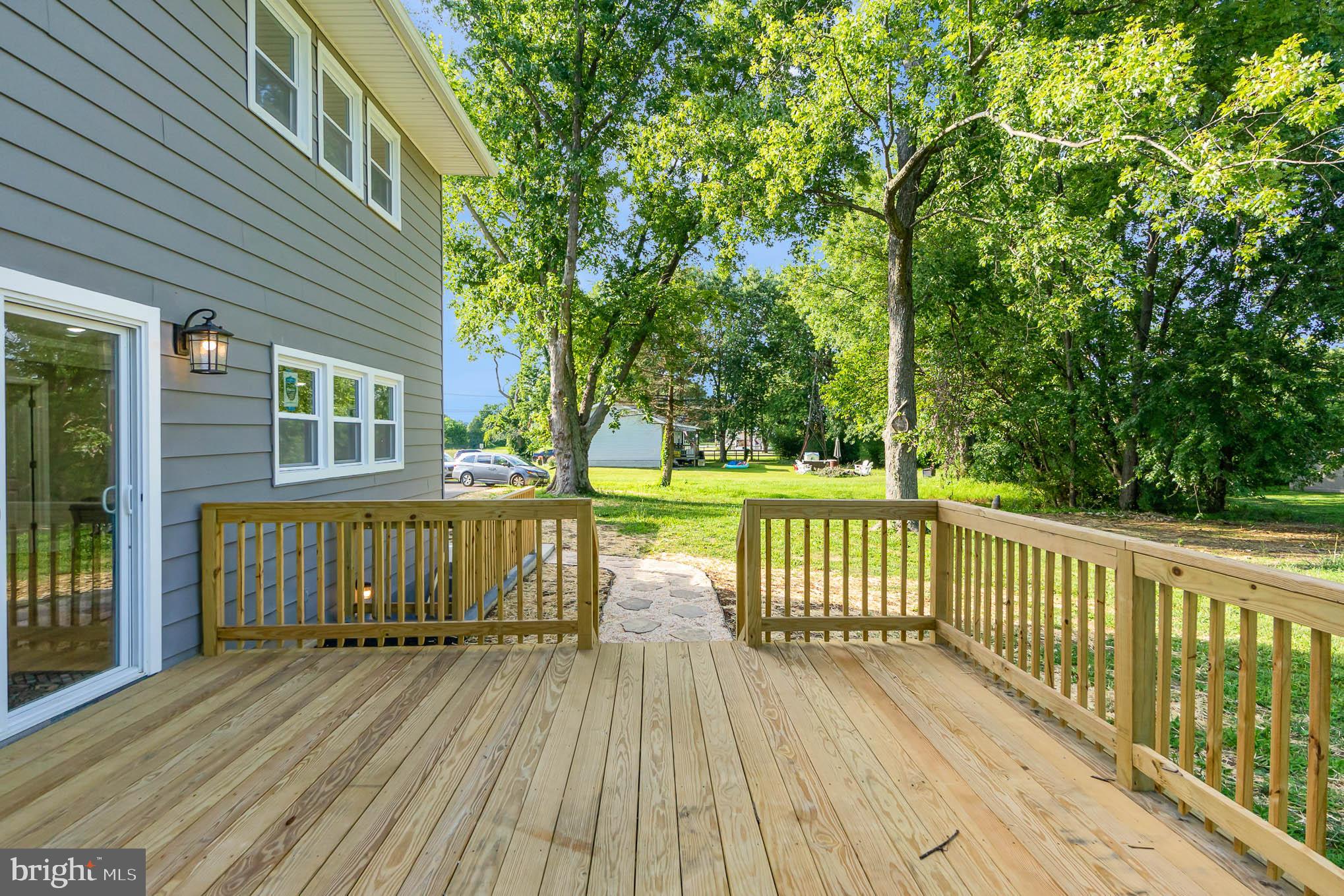5740 Allender Road White Marsh, MD 21162 - Photo 16 of 60 Walk out from the kitchen to deck & yard