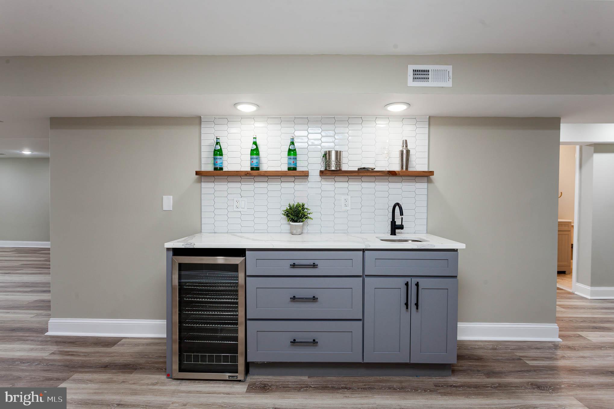 5740 Allender Road White Marsh, MD 21162 - Photo 44 of 60 Lower level wet bar w/ beverage cooler