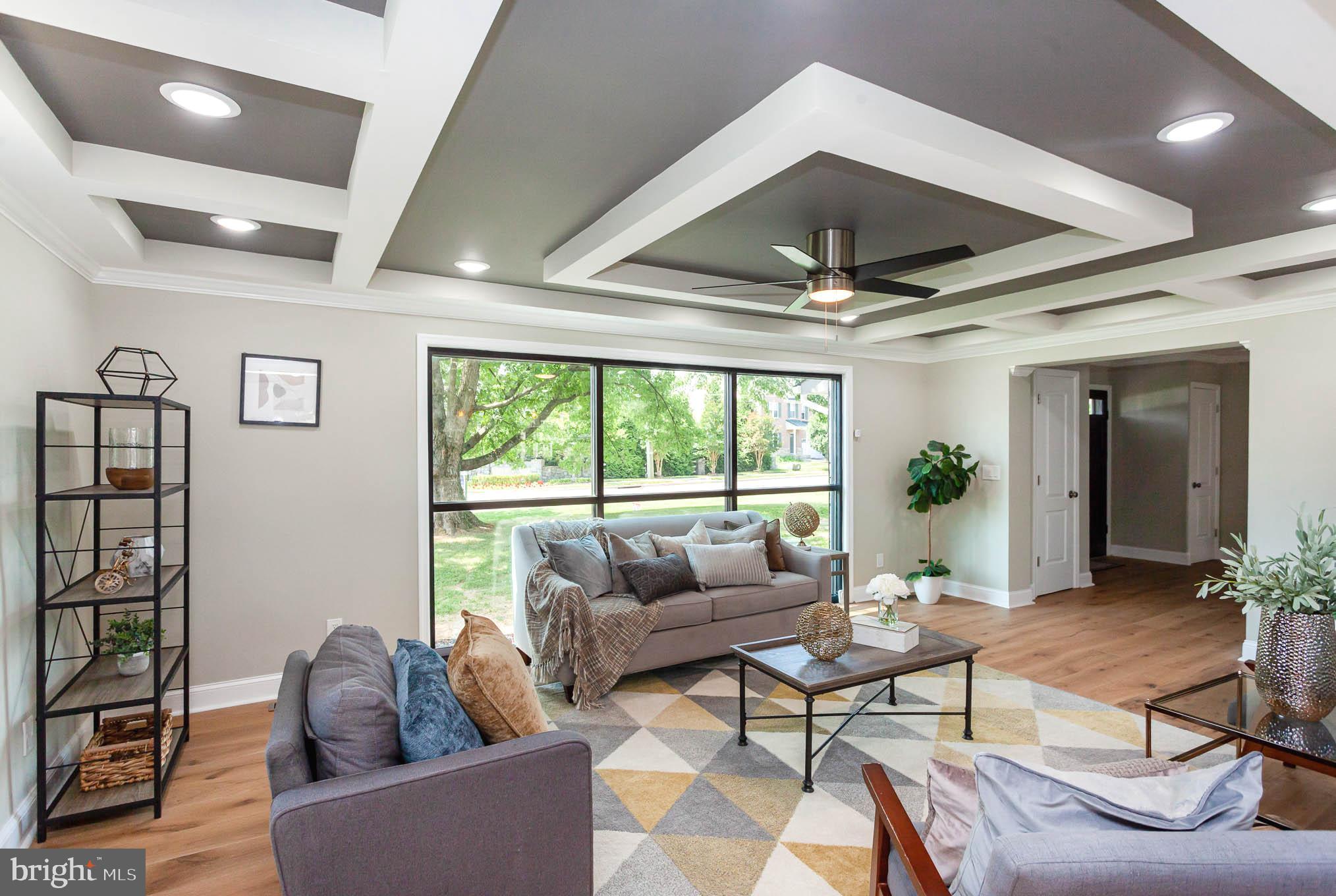 Ceiling to floor windows are a showpiece