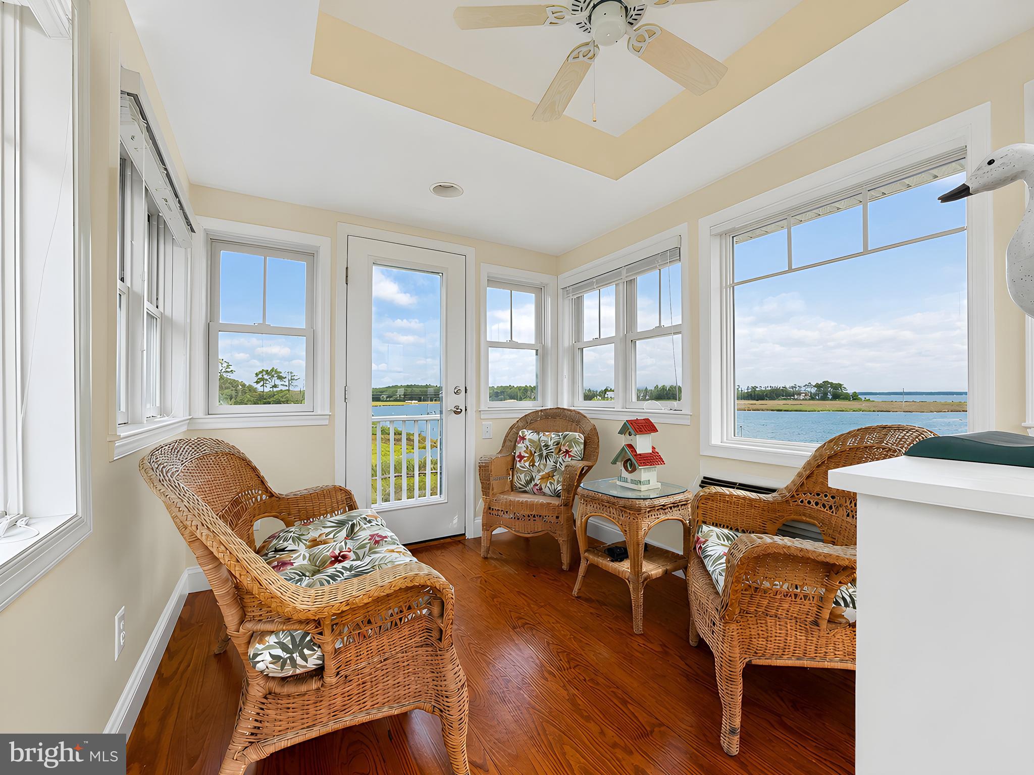 16144 Thomas Road Piney Point, MD 20674 - Photo 61 of 98 Sunroom / Loft with 180 degree Water Views