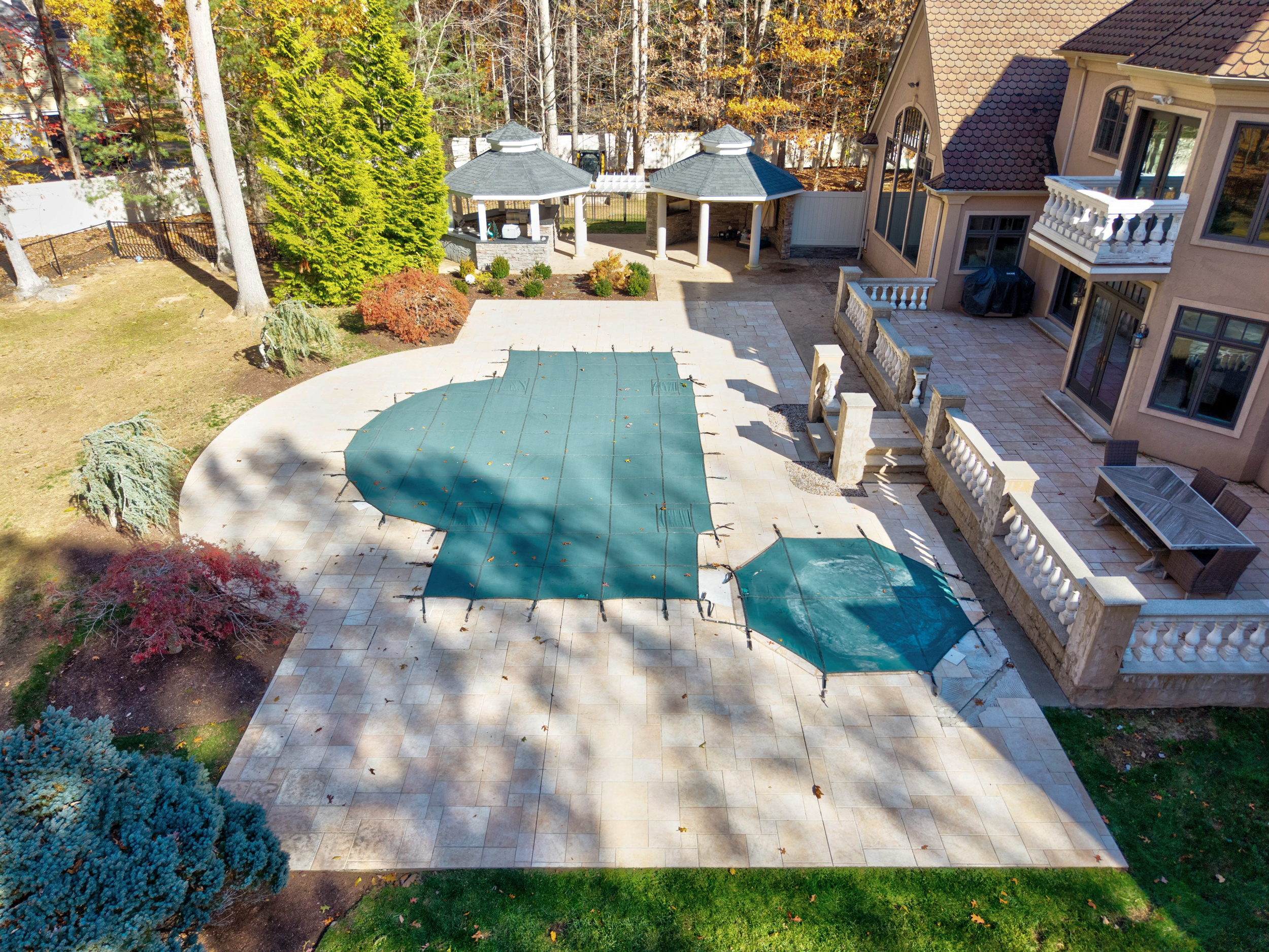 65 Ironwood Road Guilford, CT 06437 - Photo 31 of 40 a view of a backyard with plants and patio