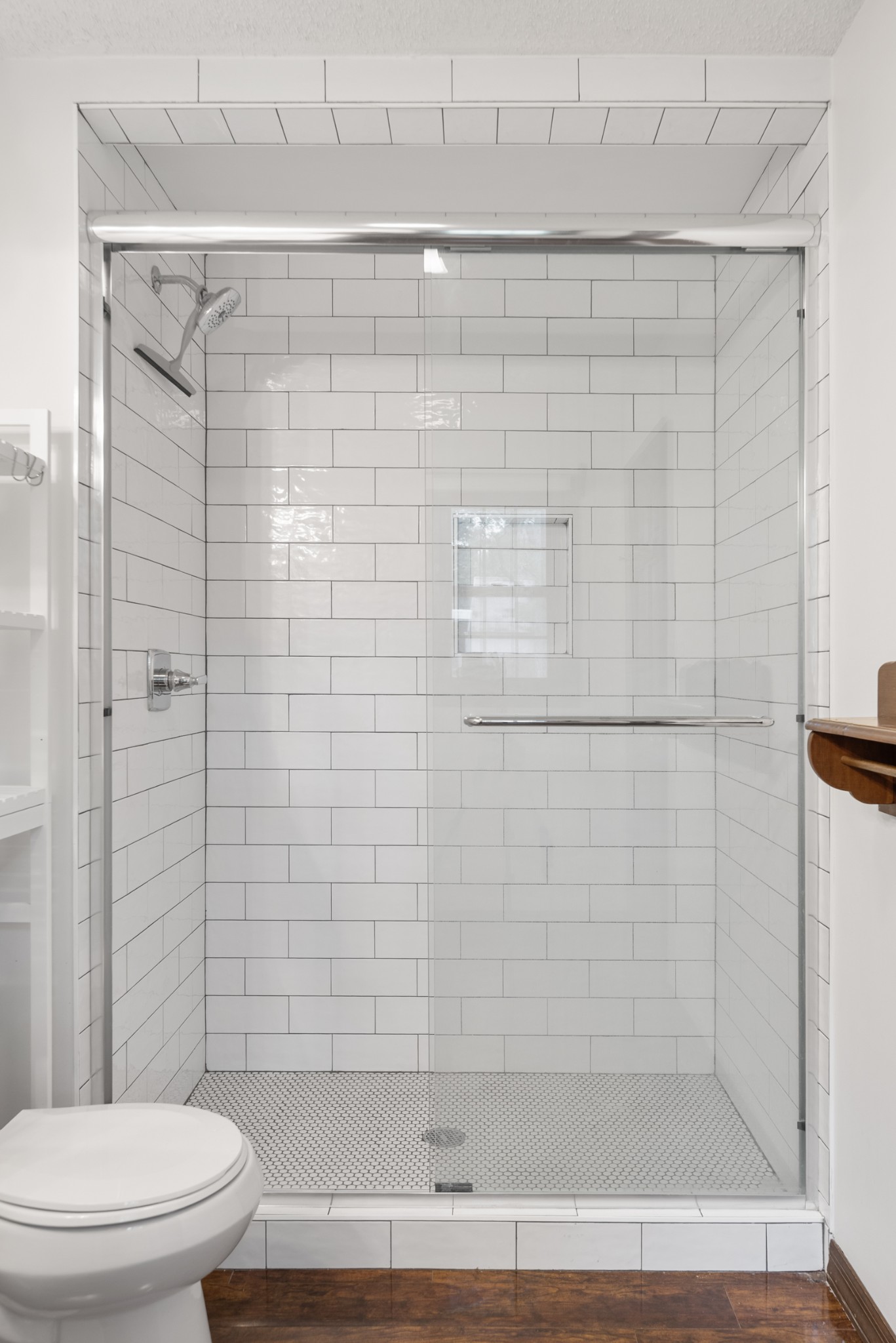 719 Waco Road Lynnville, TN 38472 - Photo 27 of 67 a bathroom with a shower and a toilet