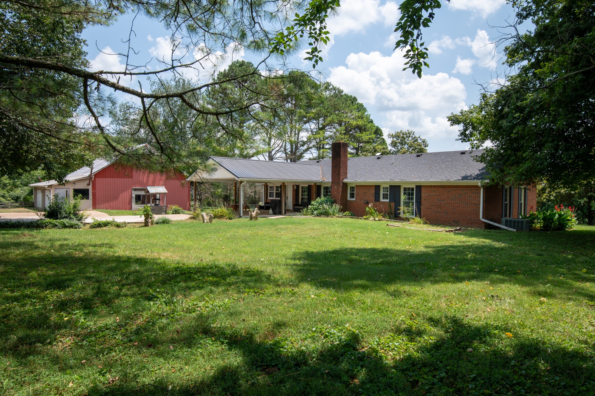 719 Waco Road Lynnville, TN 38472 - Photo 47 of 67 a front view of house with yard and green space