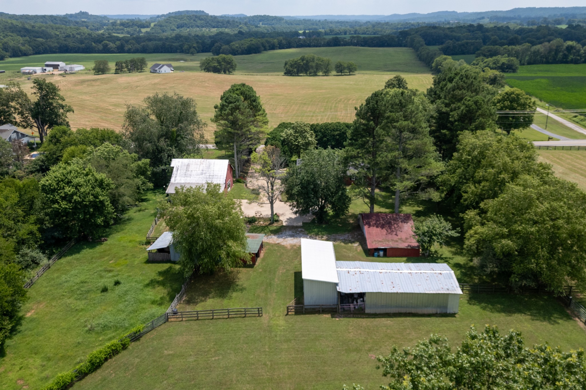 719 Waco Road Lynnville, TN 38472 - Photo 57 of 67 a garden view with a lake view