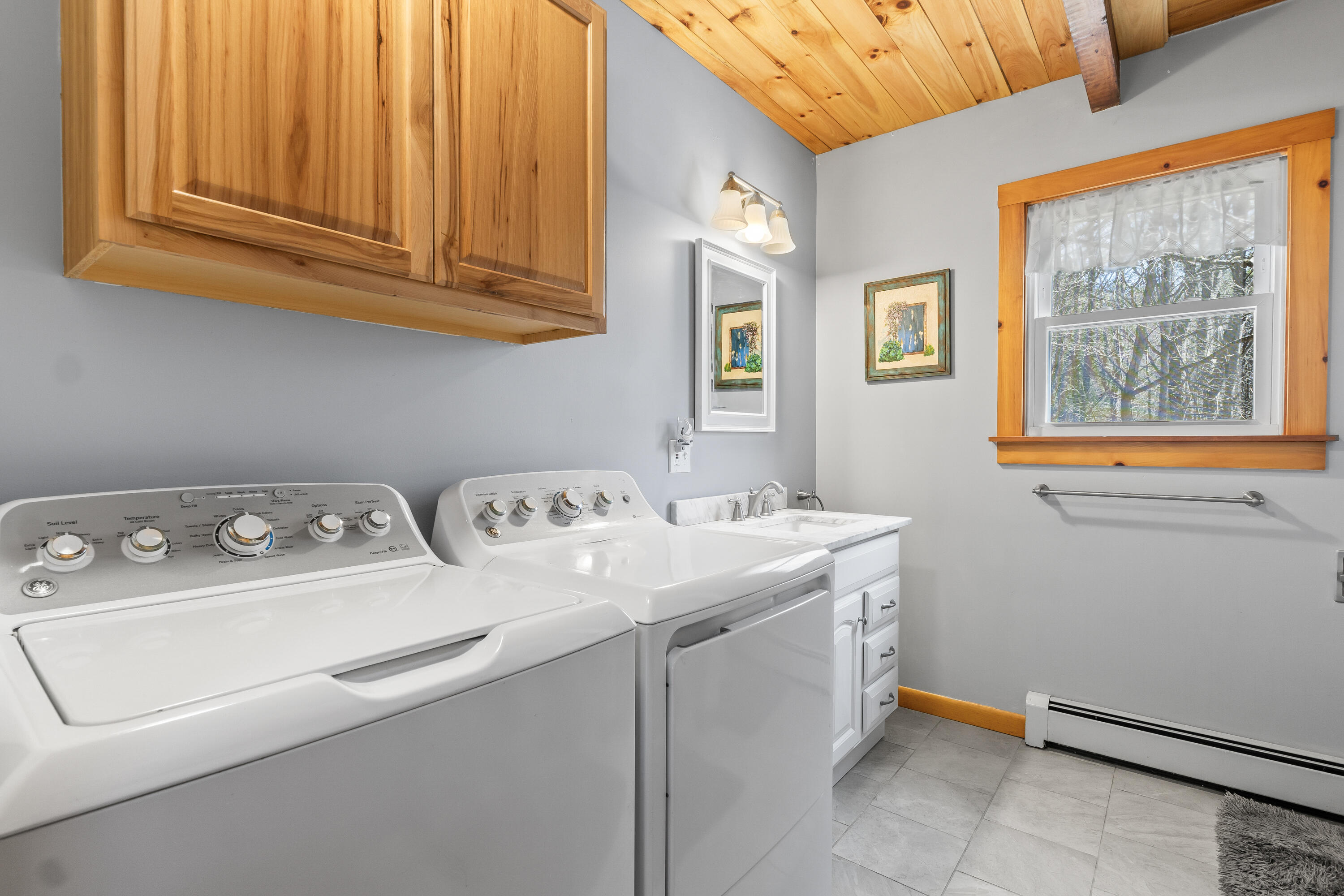 407 Carding Machine Road Bowdoinham, ME 04008 - Photo 10 of 63 First Floor Full Bath & Laundry