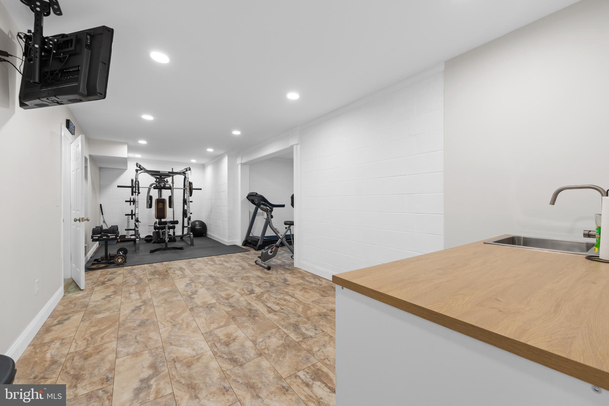 286 Lewis Drive Ruckersville, VA 22968 - Photo 45 of 76 Basement Exercise Room - 29 x 15