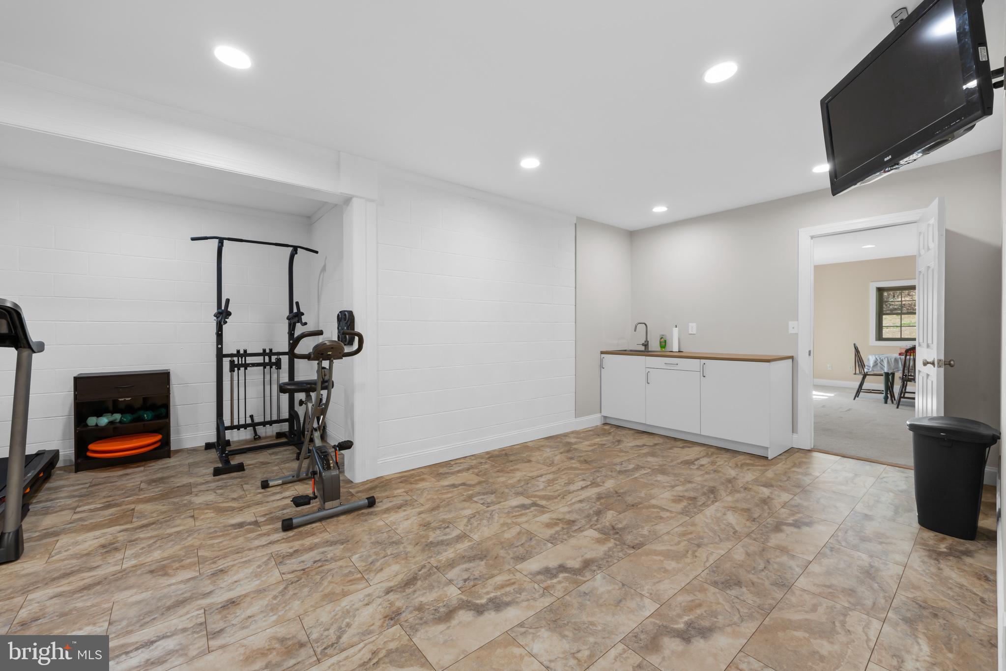 286 Lewis Drive Ruckersville, VA 22968 - Photo 46 of 76 Exercise Room View 2 - Luxury Vinyl Plank Flooring