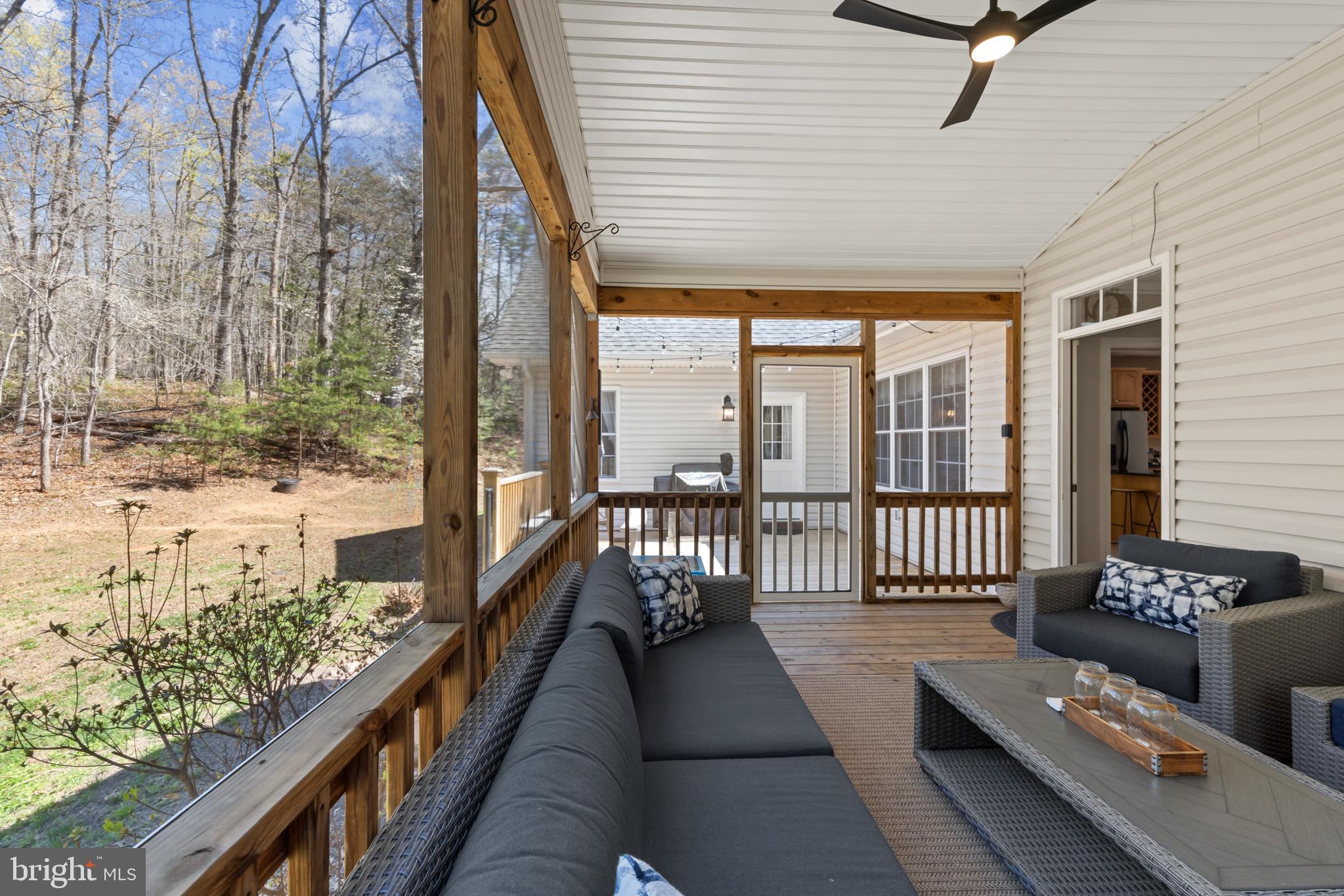 286 Lewis Drive Ruckersville, VA 22968 - Photo 52 of 76 Rear Screened Porch 18.1 x 12.9