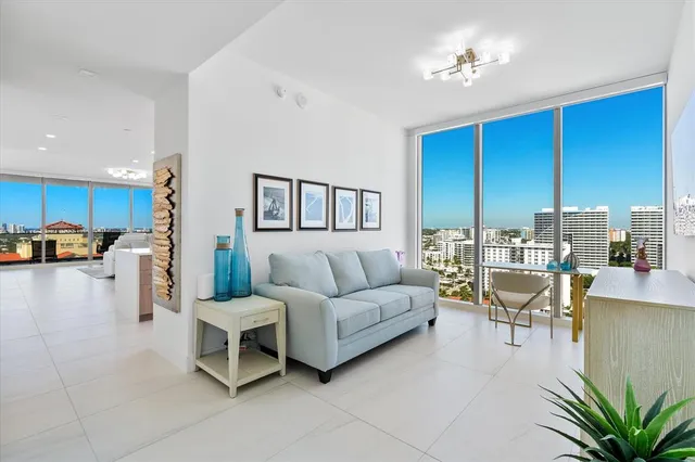 a view of swimming pool with outdoor seating