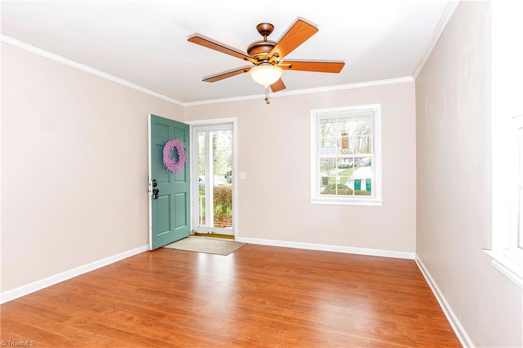 1106 Countryside Drive High Point, NC 27265 - Photo 14 of 22 Living room to front door view