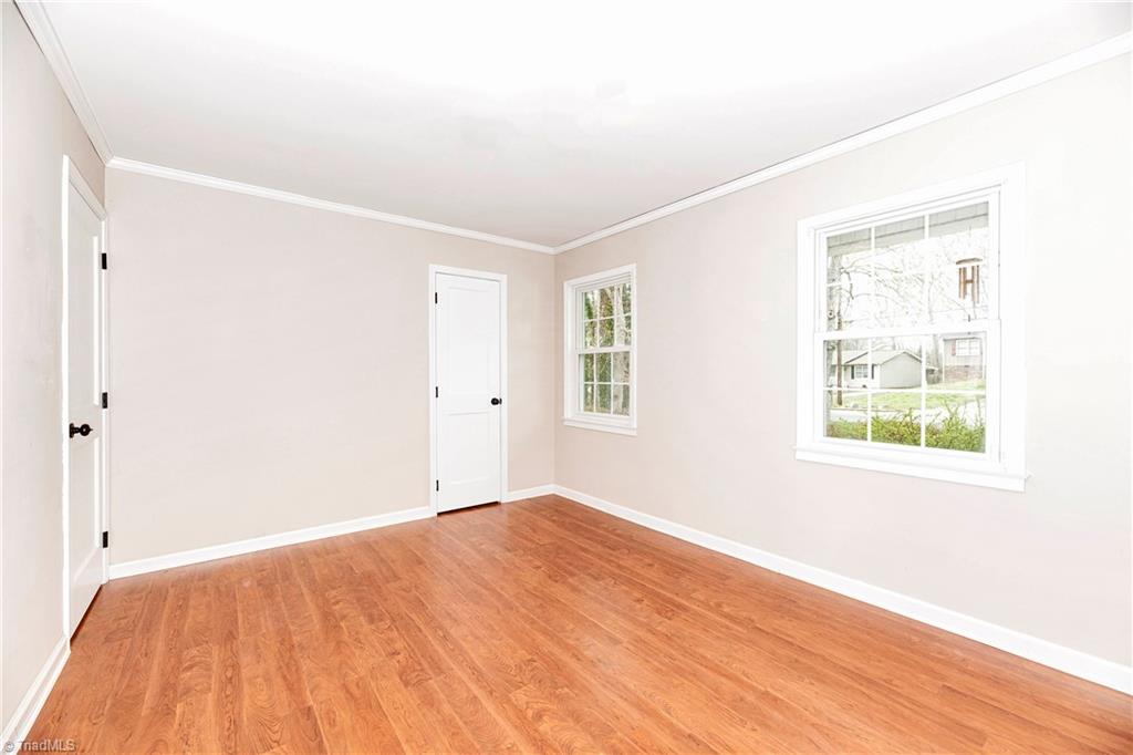 1106 Countryside Drive High Point, NC 27265 - Photo 16 of 22 Master Bedroom, with charming 1/2 bath and WIC