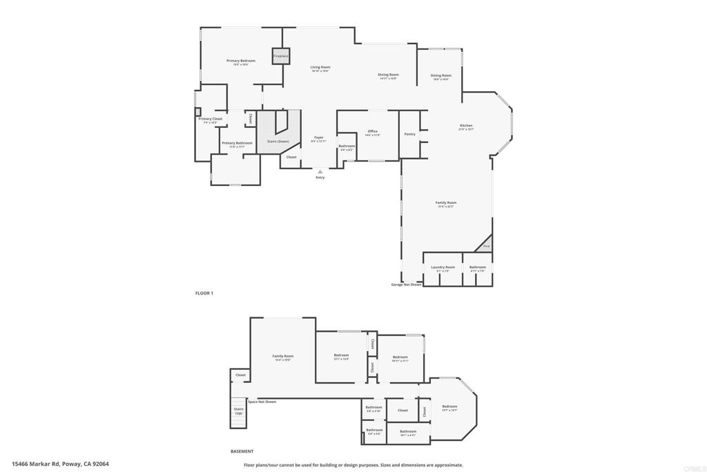 15466 Markar Road Poway, CA 92064 - Photo 69 of 69 a picture of floor plan