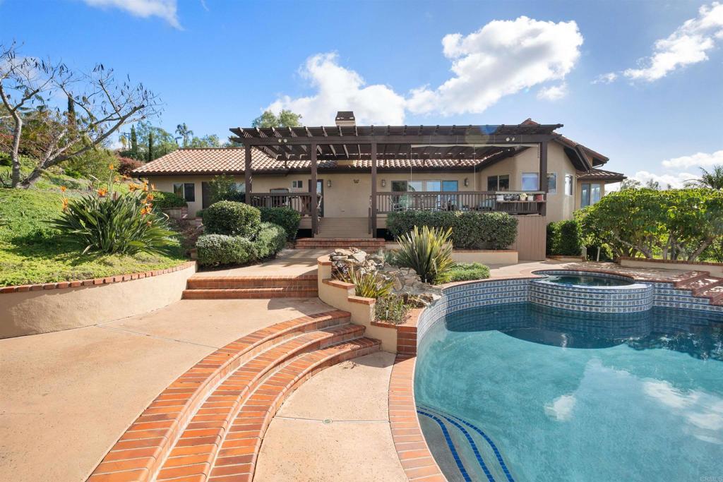 15466 Markar Road Poway, CA 92064 - Photo 8 of 69 a view of a house with backyard and sitting area