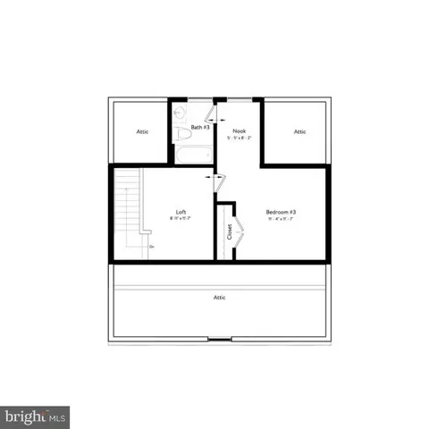 a picture of a bench in front of a wall