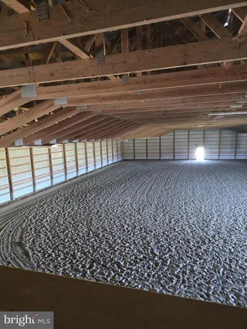 a view of a black gate