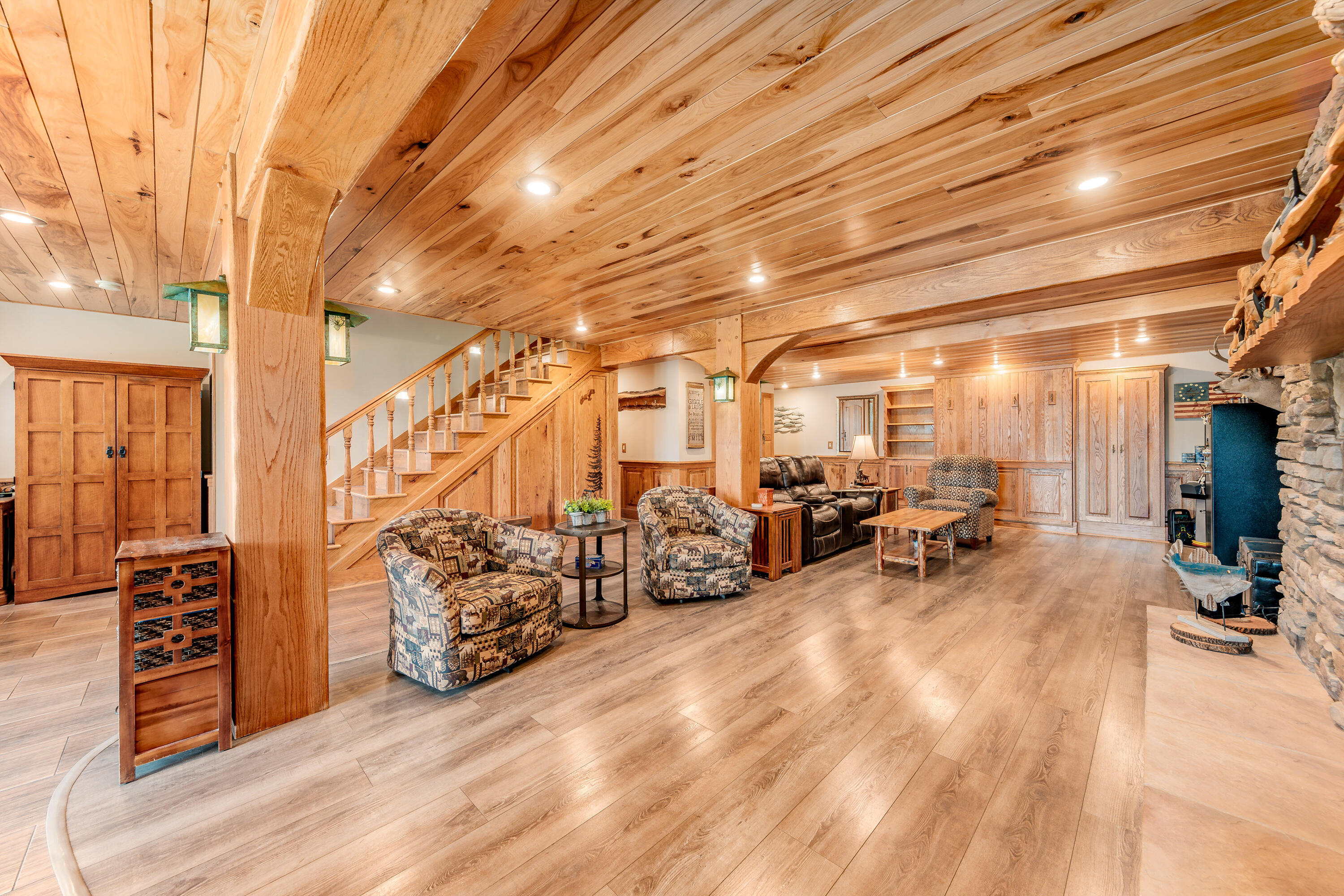 5420 West Peninsula Road Waterford, WI 53185 - Photo 30 of 65 Murphy bed is built in on the back wall - great for family or friends who are visiting.