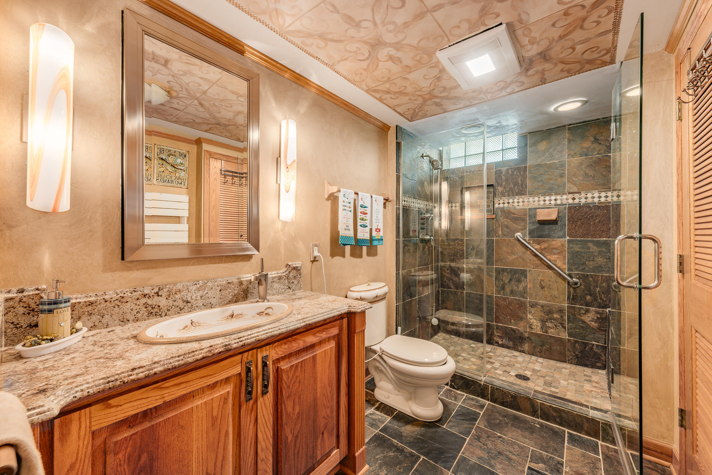 5420 West Peninsula Road Waterford, WI 53185 - Photo 40 of 65 Third Full Bathroom is on the Lower Level off of the Family Room.