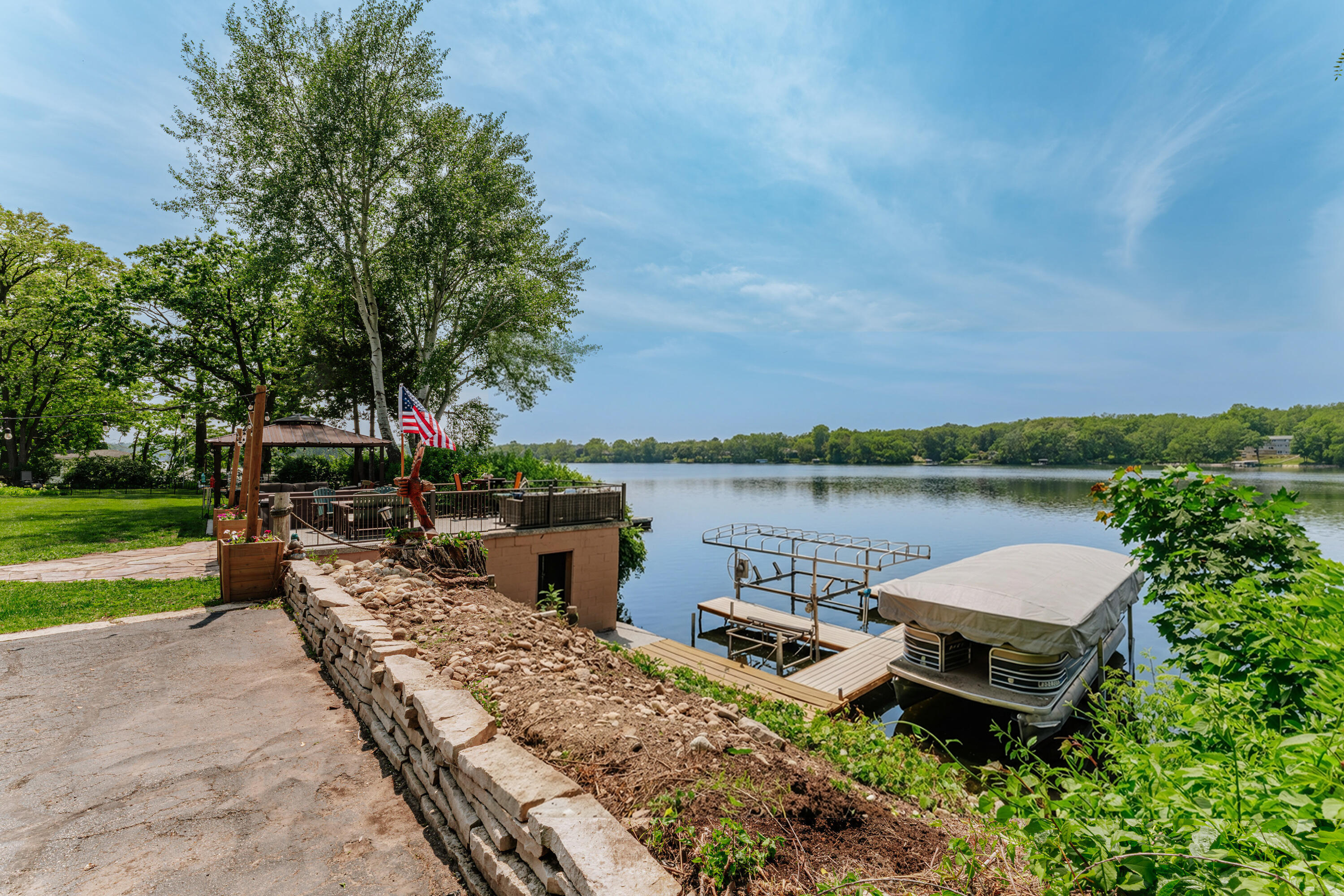5420 West Peninsula Road Waterford, WI 53185 - Photo 48 of 65 View of the Lake