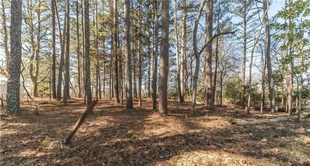 a view of outdoor space with deck and yard
