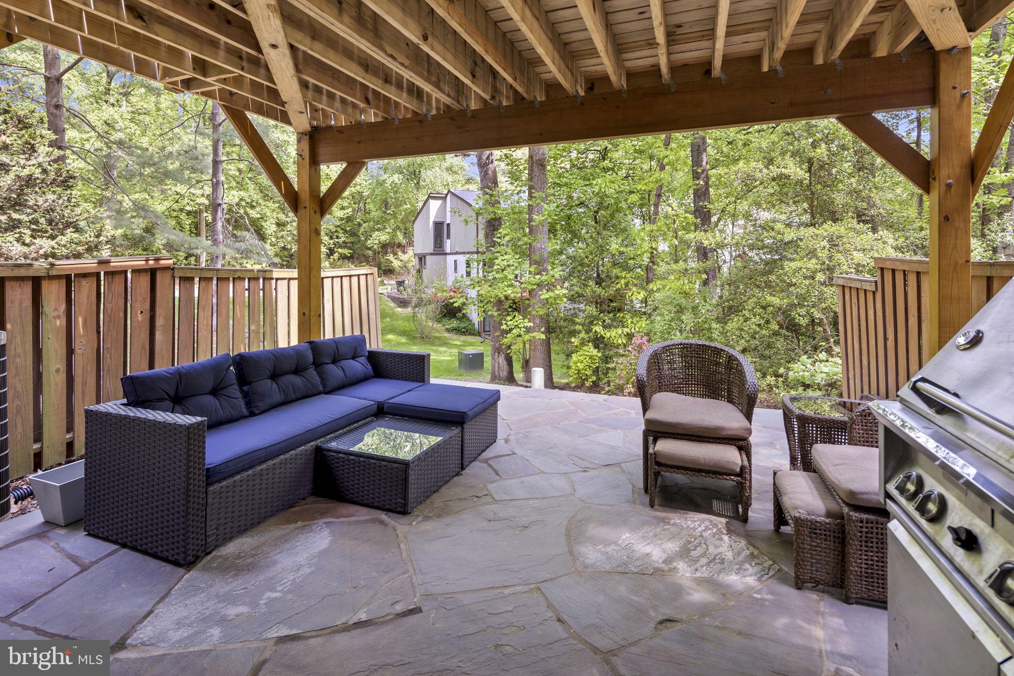 11740 Decade Court Reston, VA 20191 - Photo 42 of 44 Private stone patio