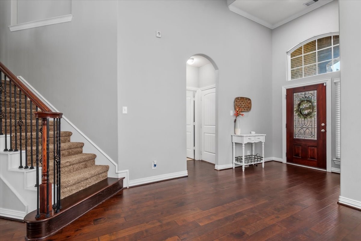 16319 Denise Terrace Drive Hockley, TX 77447 - Photo 11 of 49 a view of livingroom with furniture and staircase