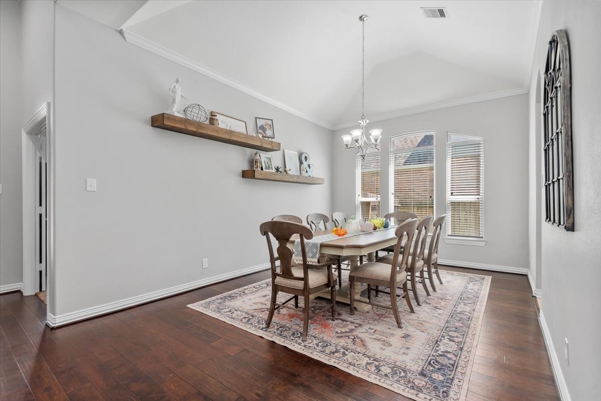 16319 Denise Terrace Drive Hockley, TX 77447 - Photo 12 of 49 a view of a dining room with furniture and window