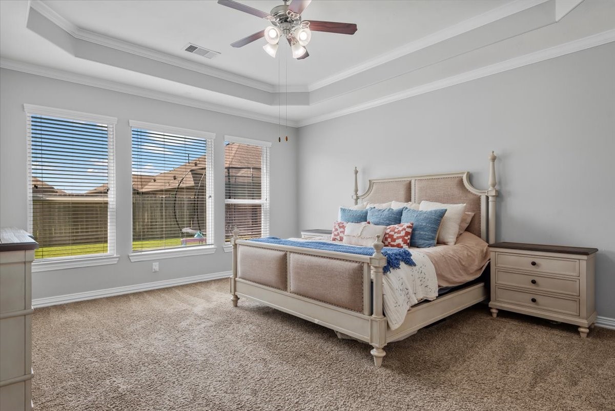 16319 Denise Terrace Drive Hockley, TX 77447 - Photo 6 of 49 a bed room with a bed and a large window